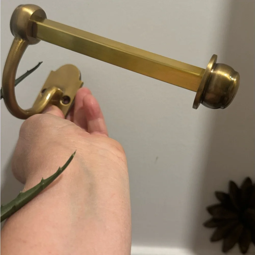 POTTERY BARN/ Covington Hardware Towel Ring or Toilet Paper Holder